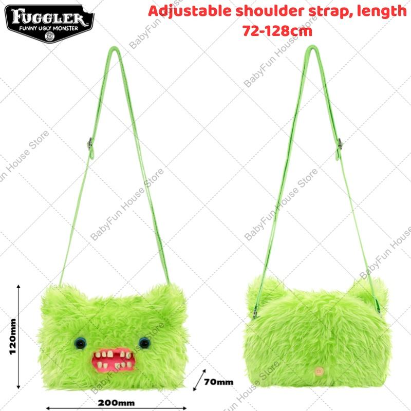 Bolsa Cruzada de Peluche de Gato Sphynx Feo Lindo Dientes Divertidos Muñeco Raro Bolso de Hombro Juguete Peculiar Regalo