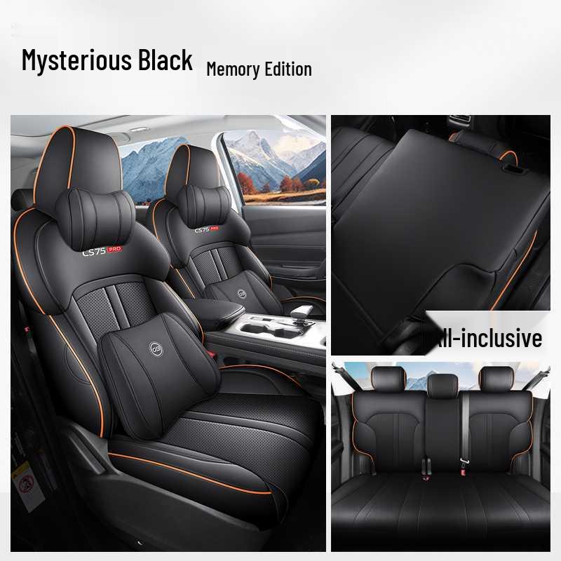 Changan CS75 PRO 2625 Car Seat Cushion - Universal Perforated Leather, Full Coverage for All Seasons