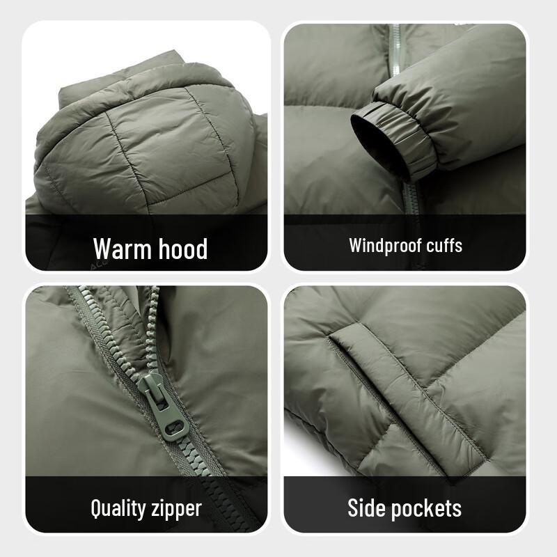 Men's Hooded Winter Down Jacket