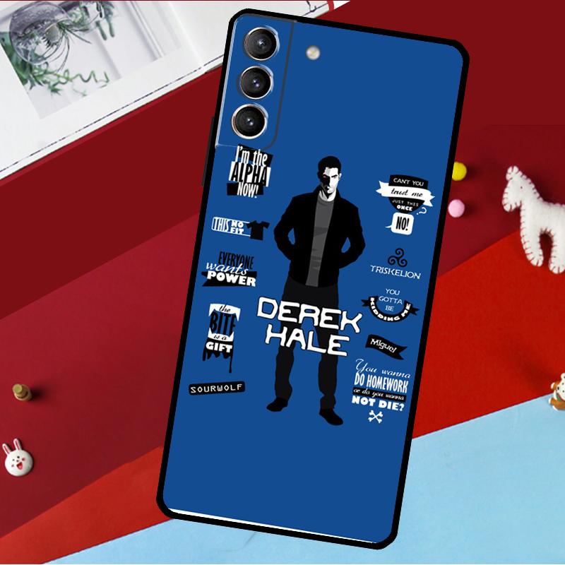 TEEN WOLF DEREK SCOTT DYLAN Funda For Samsung Galaxy S26 Ultra S24 S22 S23 S25 Plus S20 S21 FE S9 S10 S25 FE Phone Case