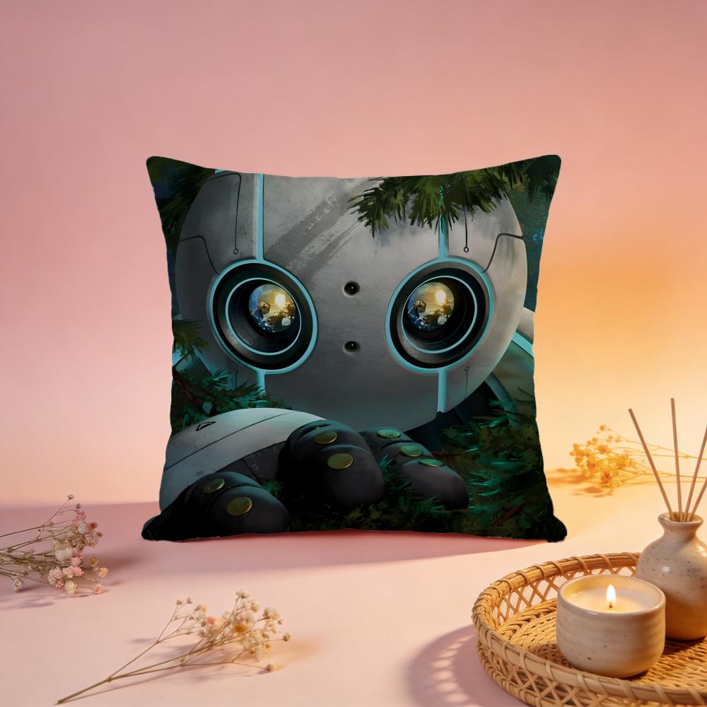 Fashion TThe Wild Robotful Cushion Cover Comfortable Durable Pillow Cover MultiScene for Home Office Car Sofa