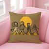 movie fantasy The WWizard of OOz Cushion Cover Pillow Case Soft Friendly Fabric  Concealed Zipper