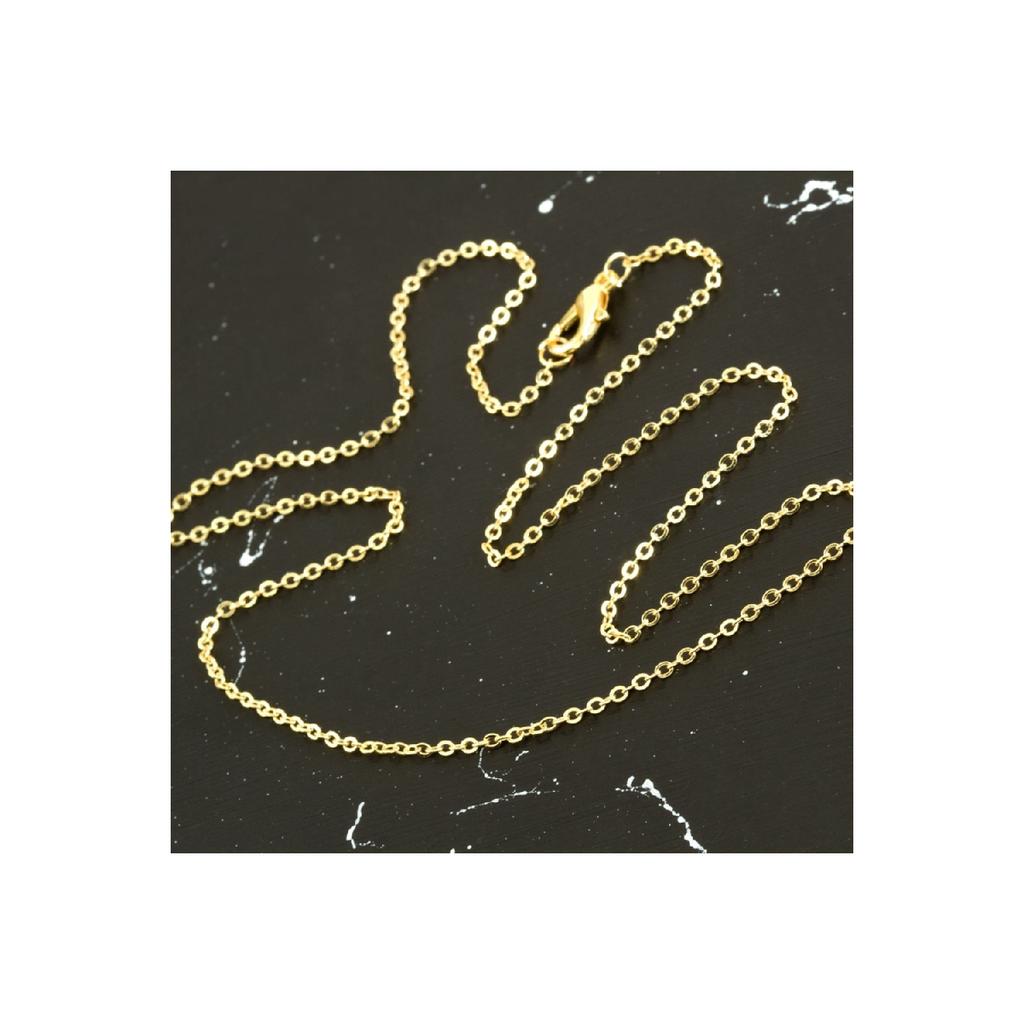 Flat Necklace Chain 45 Cm