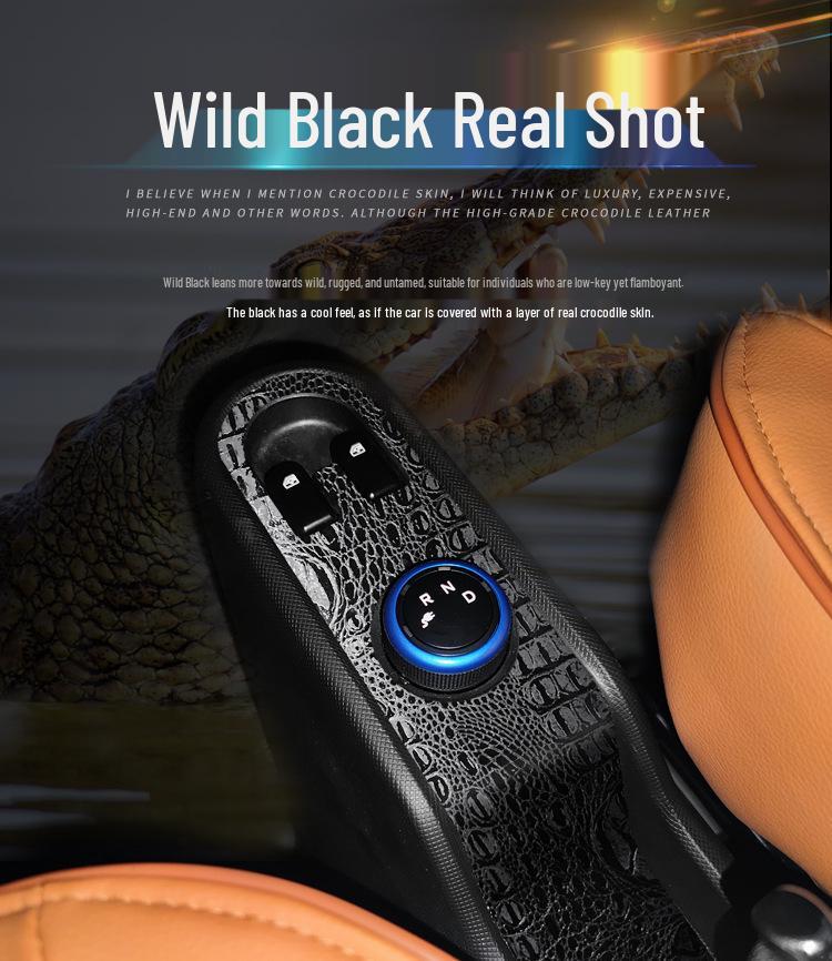 Crocodile Skin Film for Wuling Hongguang MINI Interior Dashboard Decoration