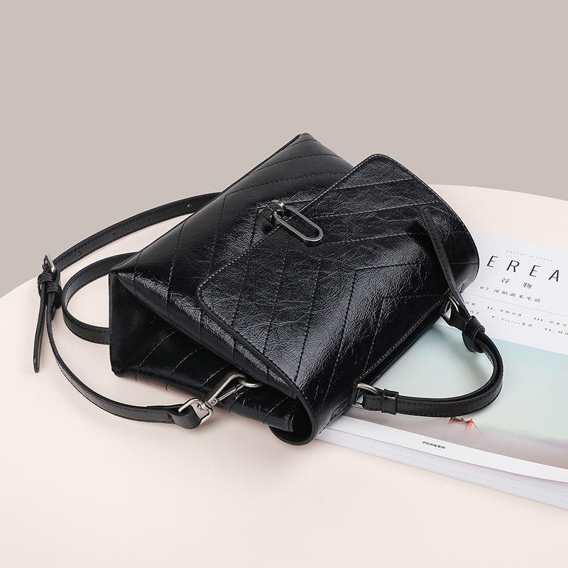 New Tote Women's Bag High-end Autumn and Winter Genuine Leather Crossbody Large Capacity Mother Bag