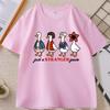 Just A Stranger Goose T-Shirt for Men Funny Goose Parody T Shirt Graphic Tee Trendy TV Series Cotton Short Sleeve Tops
