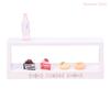 Eco-friendly Durable Miniature Cake Stand 1/12 Dollhouse Cake Shelf For Kids DIY Decoration
