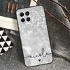 PERSONALISED Glitter name initials Case For Honor 90 70 50 Lite Magic 5 Magic 6 Pro X6 X7 X8 X9 X6a X7a X8a X9a X8b X9b Cover