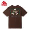 Kappa Retro Short Sleeve New Men's Pattern Printed T-shirt Pure Cotton Round Neck Half Sleeve Summer