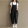 YYFS Women's Fashion Casual Summer Spring Solid Color Print Sleeveless Suspenders Loose Waistlinet Trousers Jumpsuits & Rompers