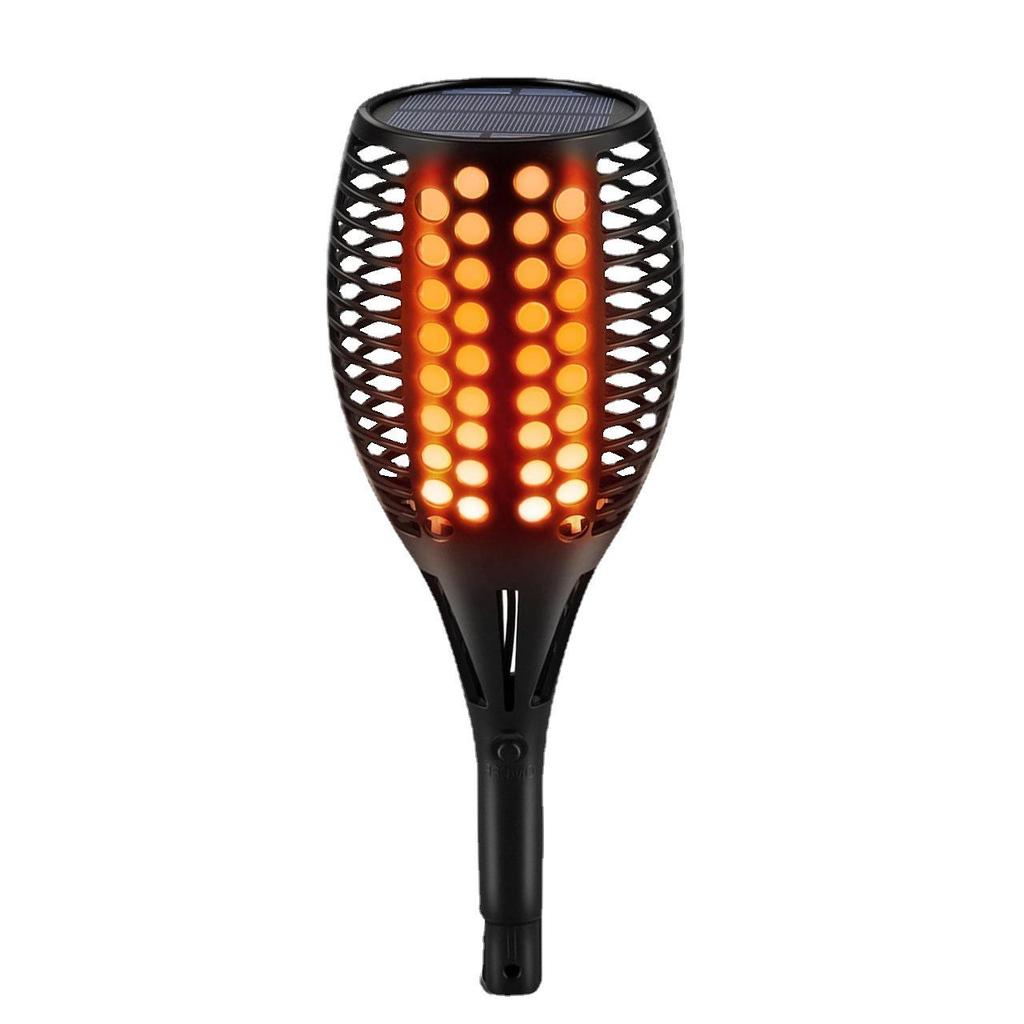 96 LED Solar Flame Simulation Waterproof Outdoor Garden Lamp