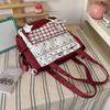 Schoolbag New Retro Berry Color Junior High School Student High School Student Schoolbag Female Sweet Leisure Travel Light Backpack