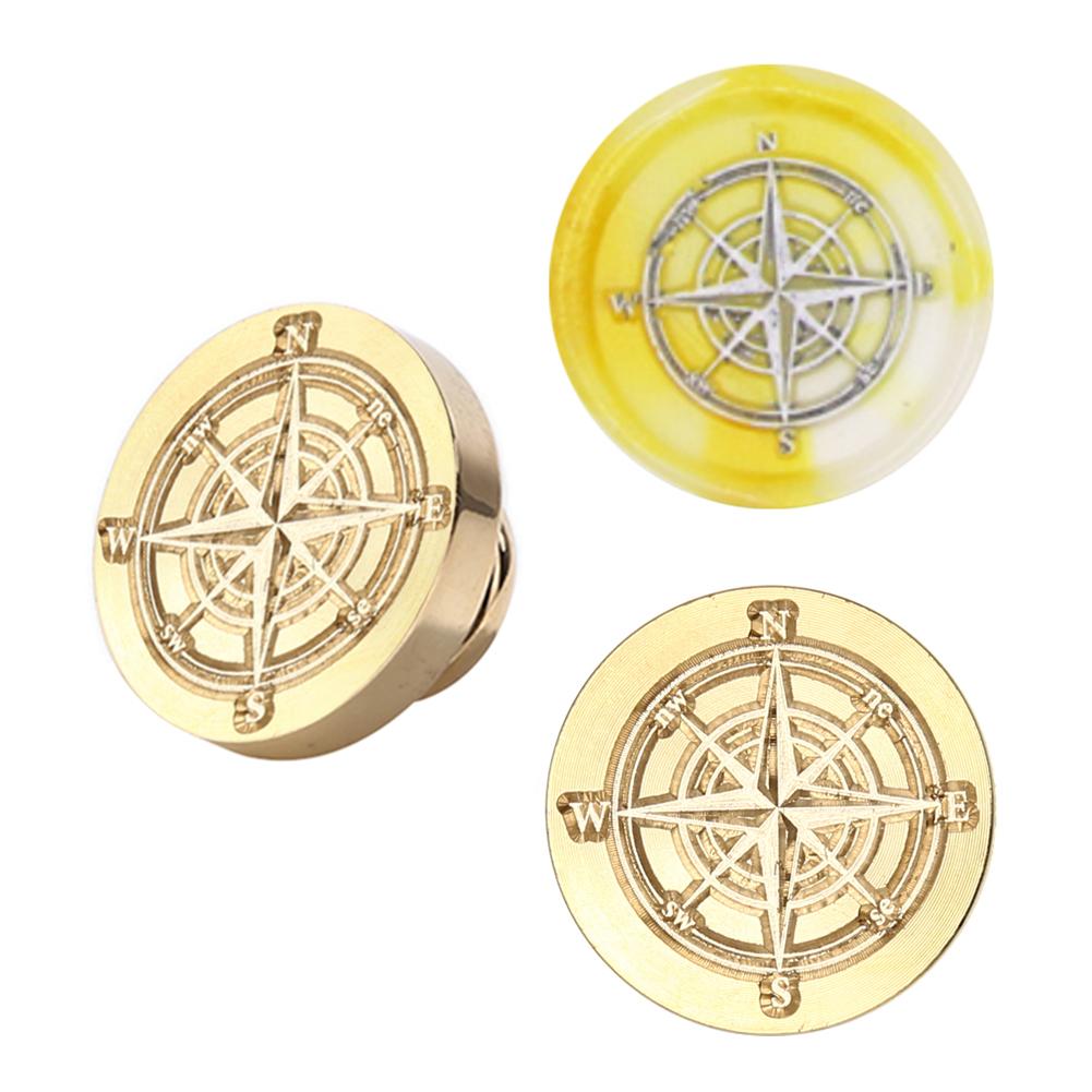 

25 мм Винтаж абстрактный сургуч штамп головы DIY конверт хобби инструменты (К)