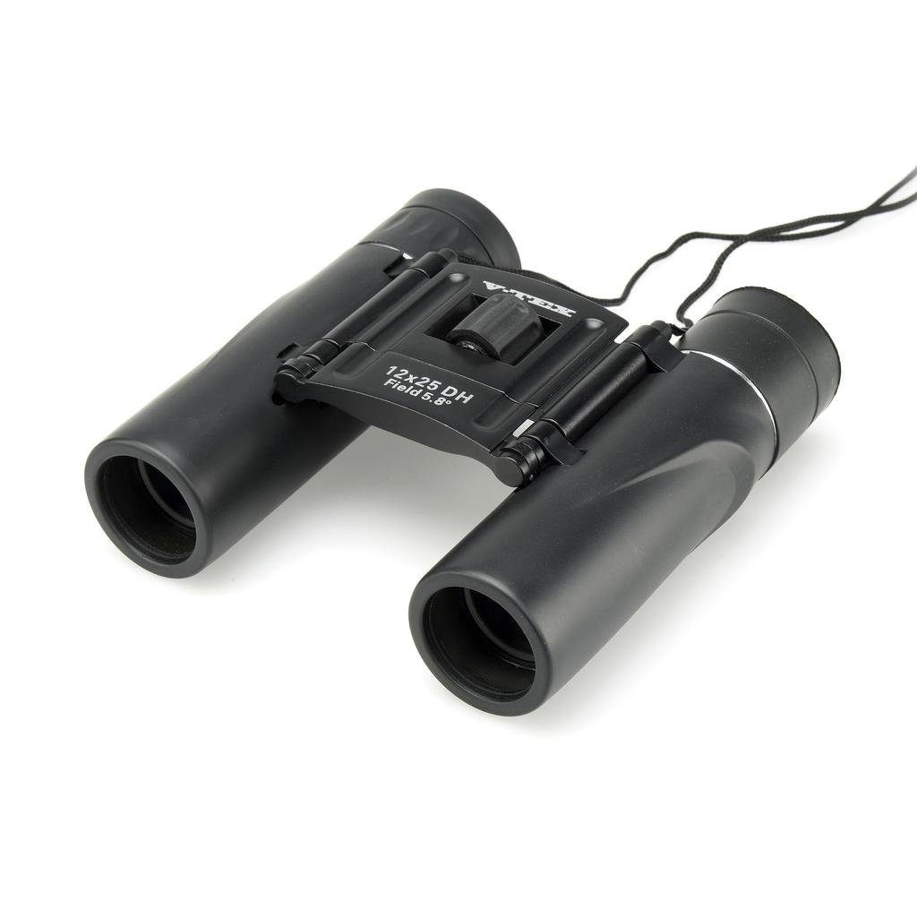 Kenko 12x25 DH Compact 12x 25mm Roof Concert Lightweight V-TEX Binoculars, Magnification, Aperture, Prism, Use, (249g), Dual-Axis, VT-1225D