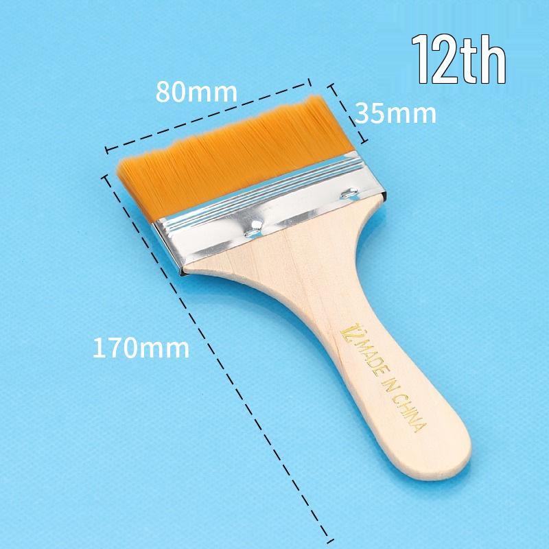 Sada nylonových štětců na olejomalbu č.. 1–12