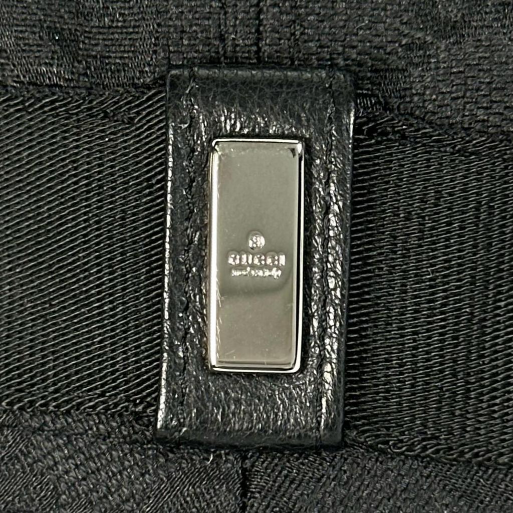 GUCCI GG canvas hat black Women bucket used