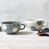 EAST table Soup Polka Dot Gray Cup, 390cc, Design,