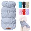 Vêtements doux et chauds pour chiens, manteau d'hiver rembourré pour chiots et chats, veste pour petits et moyens chiens, chihuahua, bouledogue français, caniche, gilet, tenue pour animaux de compagnie
