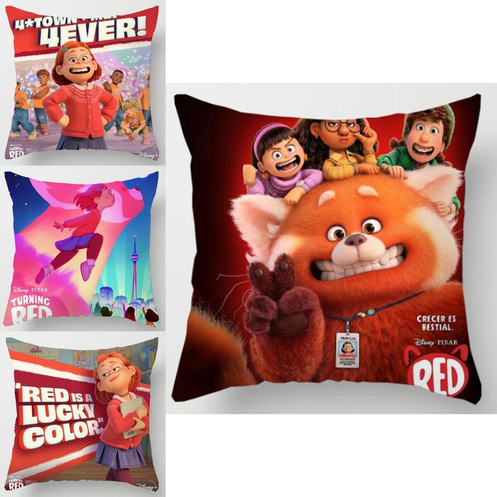 Turning Red Pillowcase Add A Cozy Touch To Your Living Space