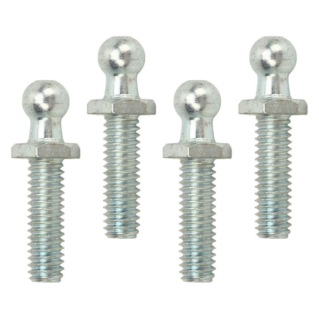 4Pcs 10mm Studs 5Celsius16‑18 Thread High Hardness Rugged Stable Studs Washers Kit for Tool Boxes RVs Cars