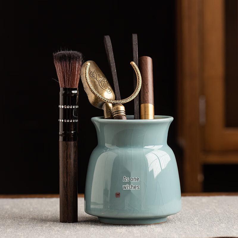 Changbaosen Ebony Tea Ceremony Six Gentlemen Tool Set