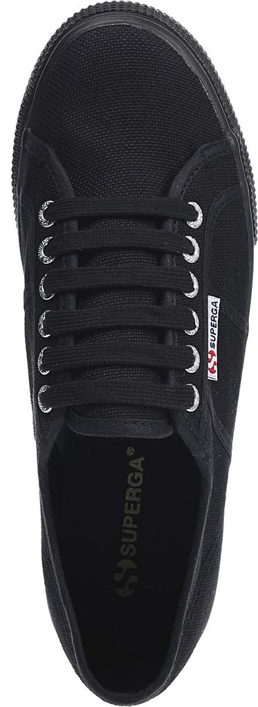 Кроссовки Superga 2790 Linea Up and Down полностью черного цвета