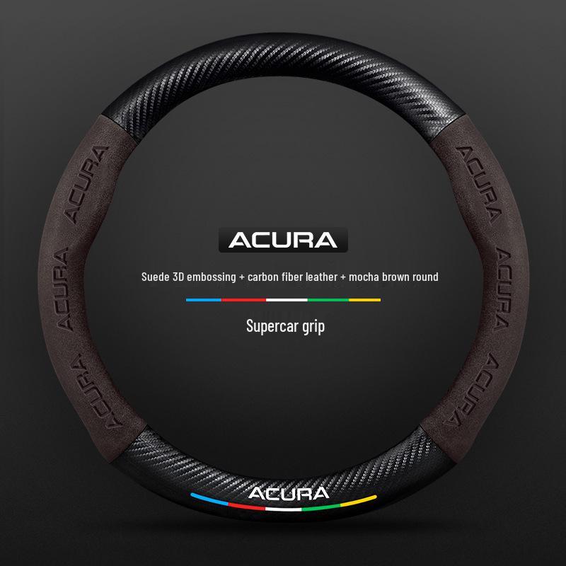 Acura CDX 2016-2021 Ultradünne Carbonfaser Wildleder Lenkradabdeckung