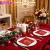 20pcs Disposable Napkins with Christmas Collection Pattern Print for Wedding,Parties,and Daily Use for Thanksgiving Fall Christmas Table Decoration