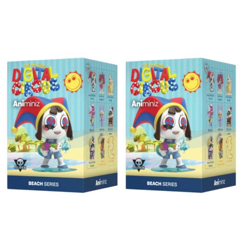New Genuine Glitch The Amazing Digital Animiniz Series Blind Box Cute Pomni Jax Gangle Periphery Doll Model Birthday Toys Gifts