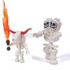 MOC Halloween Building Blocks Skeleton Army Knight Figures Flame Horse Medieval Vampire Furniture Assembly DIY Bricks Toys Gifts