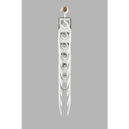 Twinmall Polypropylene Clothes Drying Rack, 7-Row, Gray, 44cm Wide x 52cm Deep, BEILU BE-04G