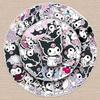 50 Kuromi Graffiti Stickers - Cute Cartoon Decor for Phone, Computer & Water Bottle