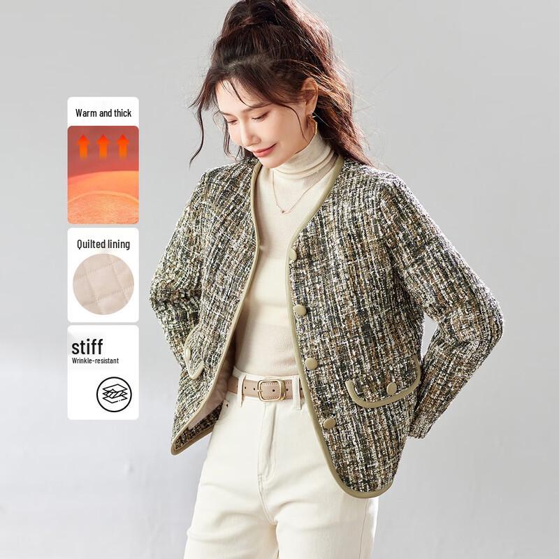 

TERRE BLEUE Women s Short Padded Jacket L