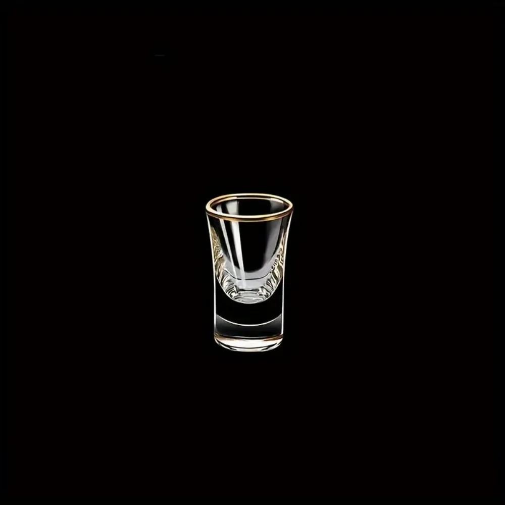 6pcs 15ml Mini Shot Glasses for Bar Pub Club Restaurant and Home Use Tumbler Glass Cup Fine Glass High Quality Wine Ware Set