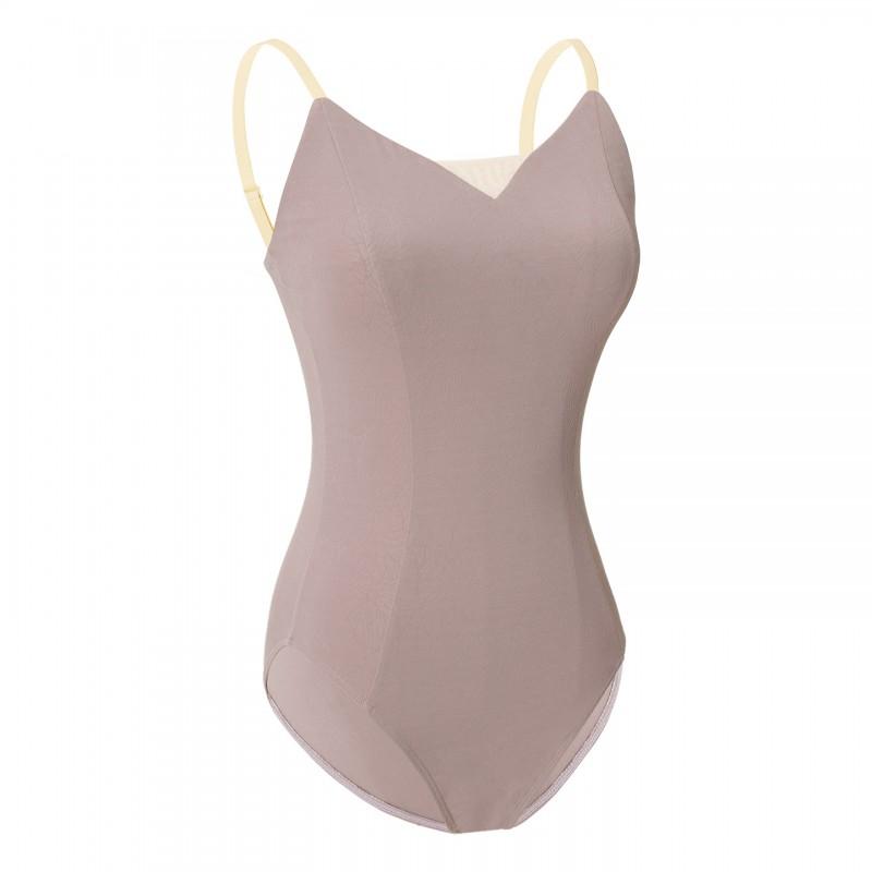 Womens Ballet Leotard With Built-in Bra Pad High-Cut Seamless Dancewear Gymnastics Yoga Training