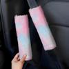 Explosive Car Seat Belt Shoulder Pad Plush Cool Colored Protector Cover