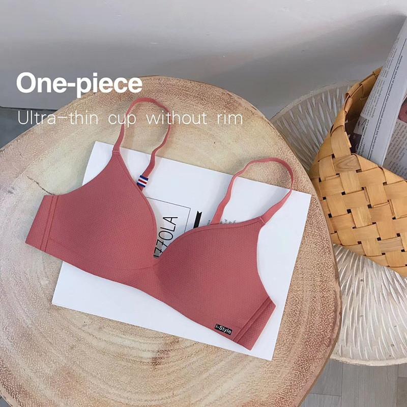 Seamless Breathable Padded Bra With Side Support For Women Summer Comfort