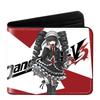 Danganronpa Anime Foldable Leather Wallet Short Purse