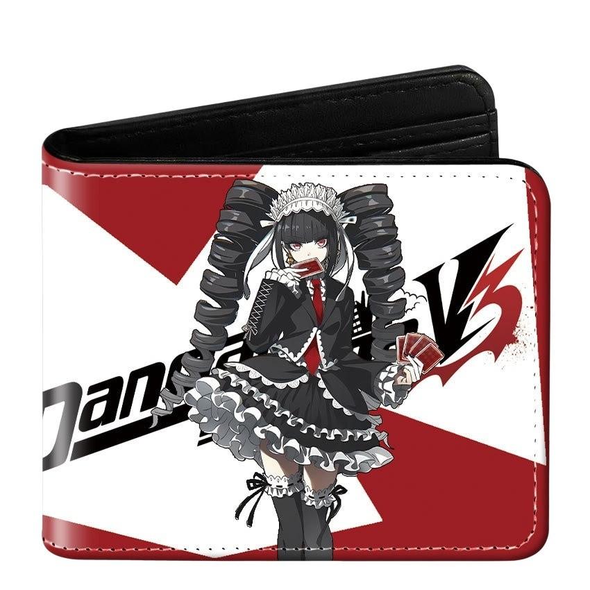 Danganronpa Anime Foldable Leather Wallet Short Purse