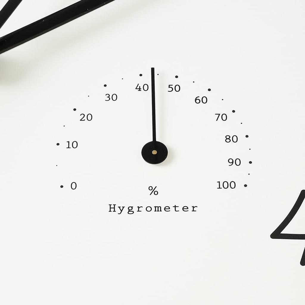 Wood Onshitsu Wall Dark Clock, Brown, BCW022-DW