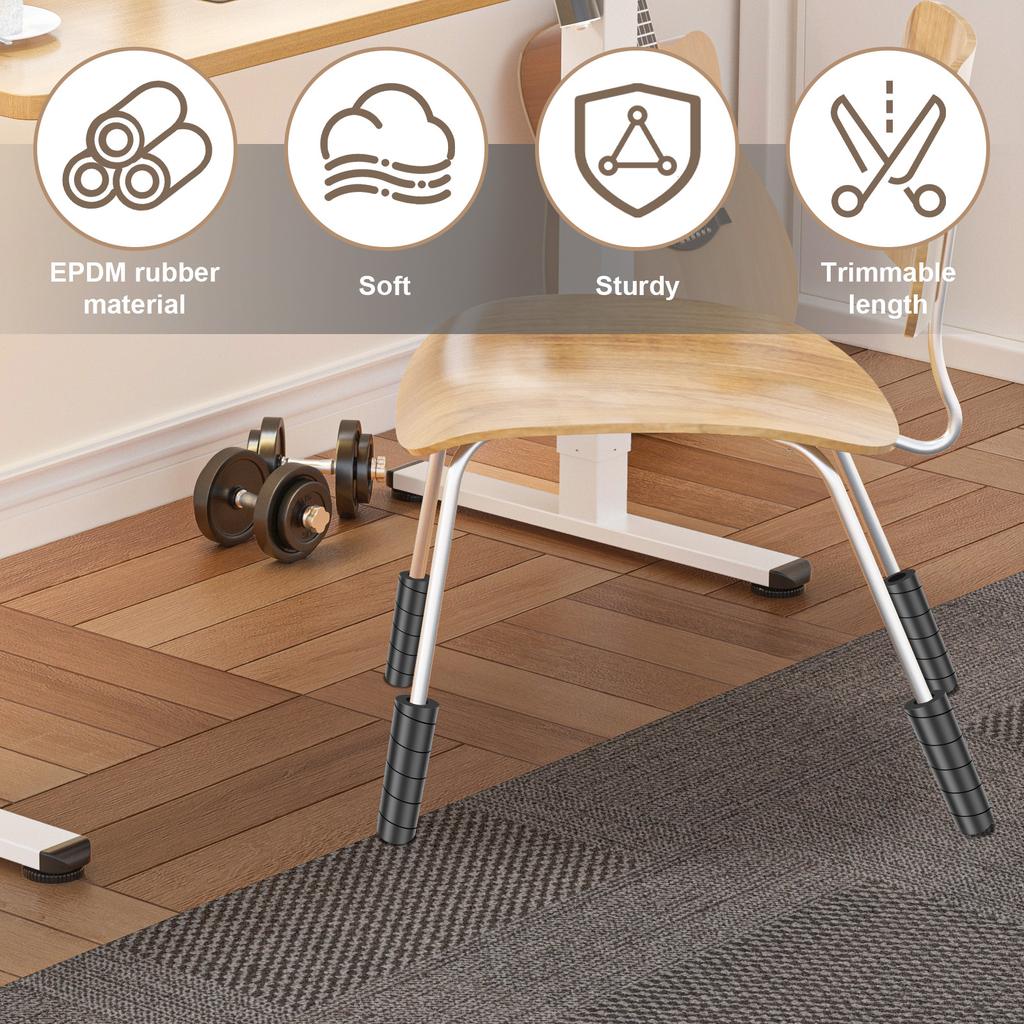 4Pcs Bed Frame Toe Protector Rubber Furniture Leg Covers Universal Bed Frame Toe Guard for Hard Furniture Legs Bed Corner Guards