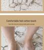 Washable Anti-Slip Bathroom Mat - Dirt-Resistant, Easy-Clean, Hollow Design Foot Pad