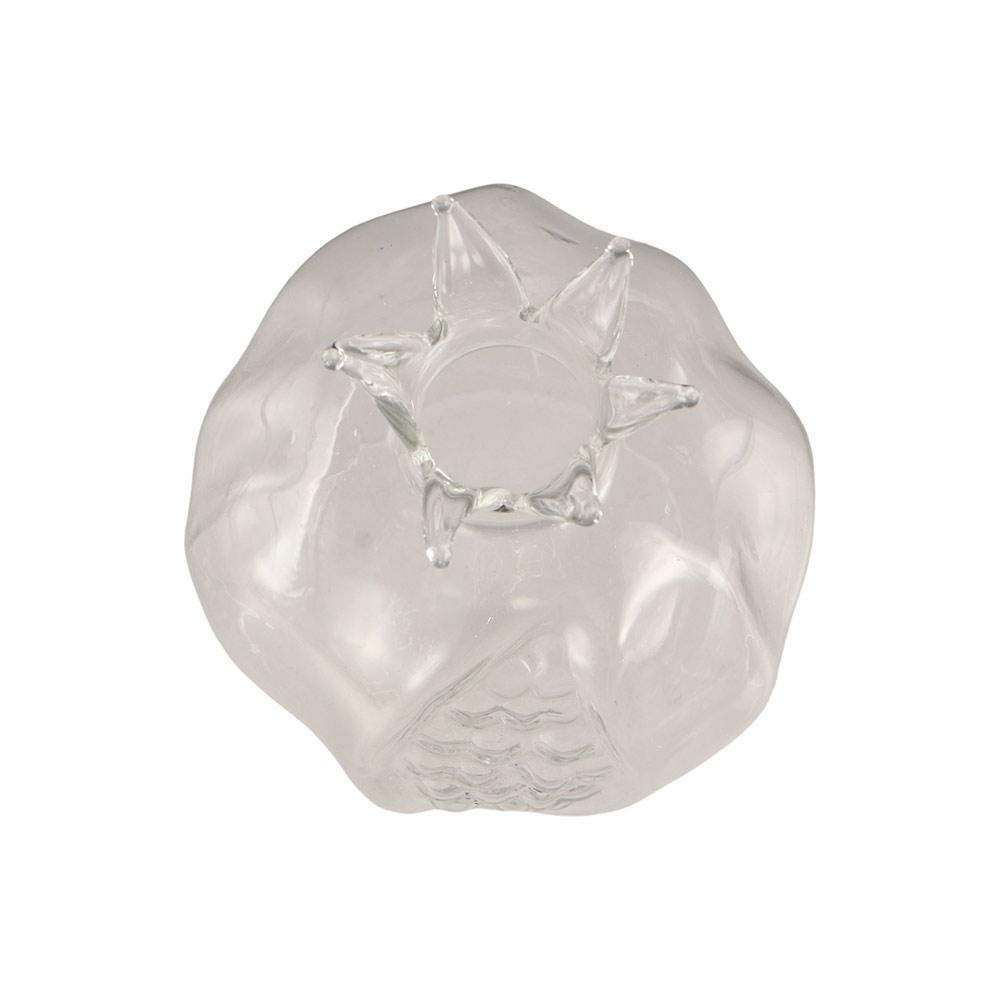 Red Hydroponic Flower Vase Transparent Fruit Vase Mini Pomegranate Glass Vase  Home Decor