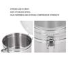 Stainless Steel Sealed Can Stainless Steel Sealed Can Food Storage Container Airtight Canister for Dried Fruit Milk Powder Tea