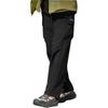 Li Ning Outdoor CF Tracing, Straight Fit Reflective Fleece Lined Thermal Water Repellent Soft Shell Pants Men's AYKV589-2