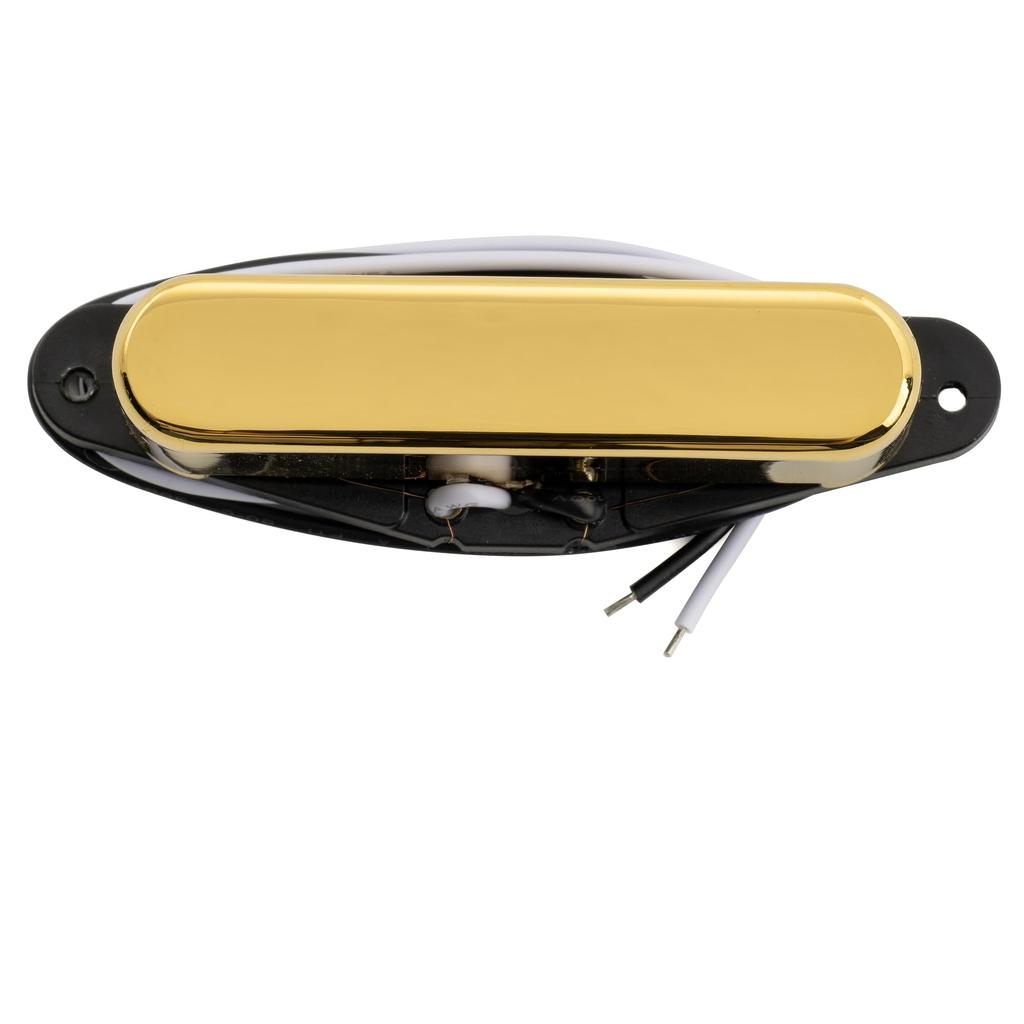 Musiclily Pro Alnico 5 Single Coil Neck Pickup for Telecaster Electric Guitar Gold TL-60S 8.2K -