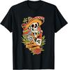 Skeleton Mexico T-Shirt Size S-4XL