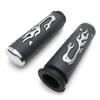 Flame Angry Fire Handlebar Grips for Harley Davidson Suzuki 1" 25mm Throttle Motorcycle Parts