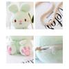 Cartoon Bunny Plush Bag Candy Multicolor Kawai Girl Creative Cute Shoulder Bag for Girls Kids