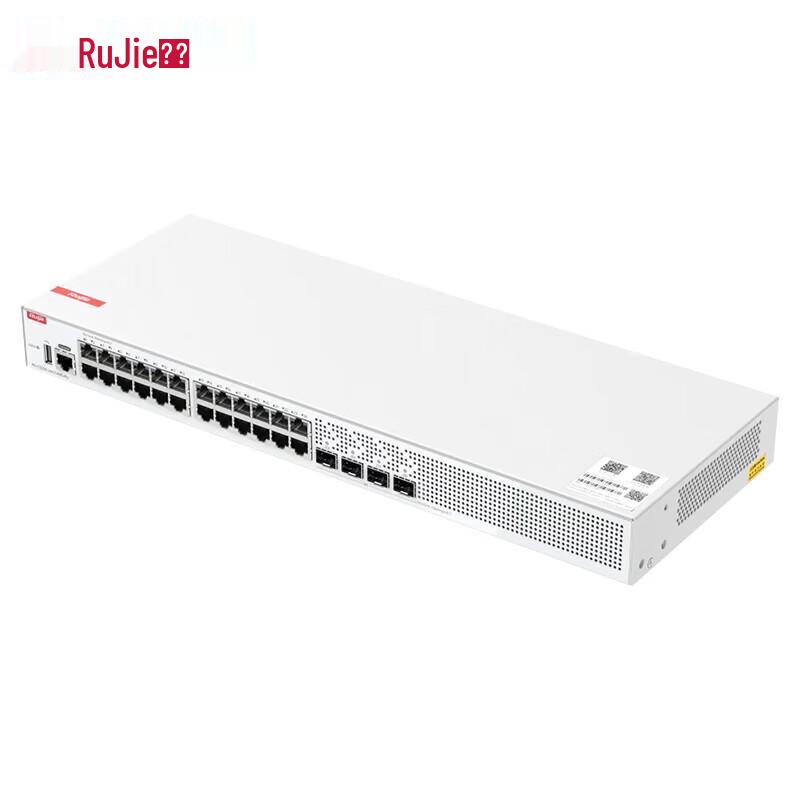 Ruijie RG-S3000-24GT4MS-P-RU 24-Port Gigabit PoE Managed Switch